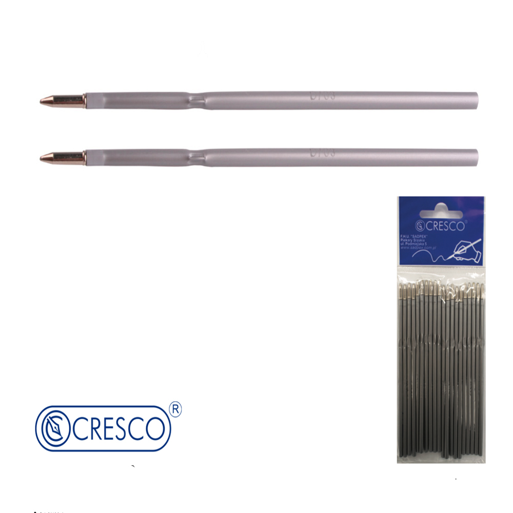Пълнител за химикалка Cresco X20 - 20 бр.