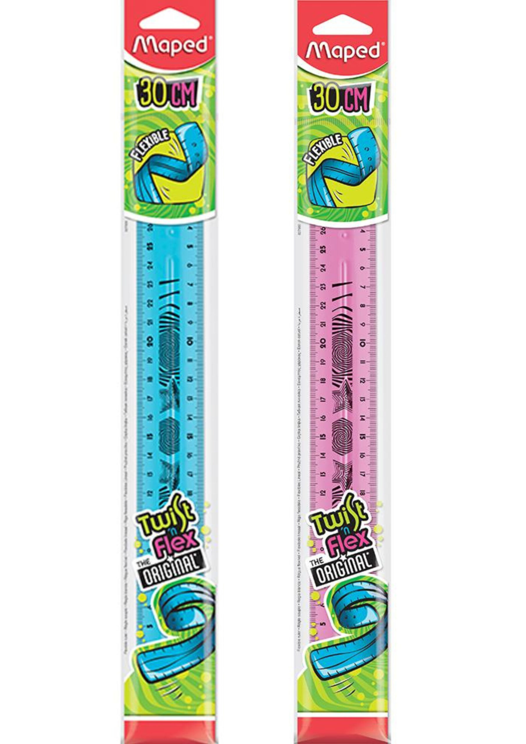 Линия Maped 30см. Twist`n FLEX 100% гъвкав