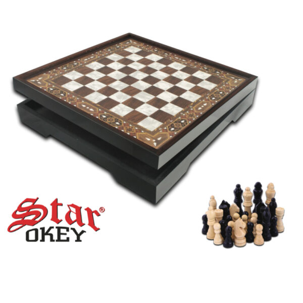 ШАХ комплект STAR VIP ,ОРЕХ