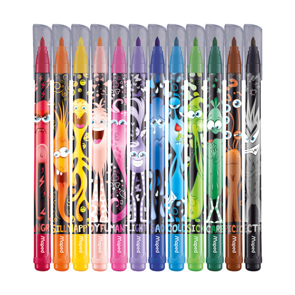 Флумастери  Maped ColorPeps  MONSTER , 24 цвята - Image 2