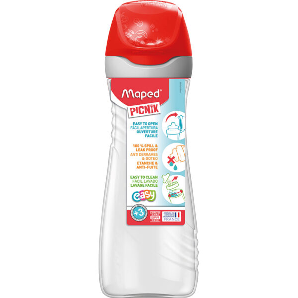 Бутилка MAPED ORIGIN 580 ml. ЧЕРВЕНА