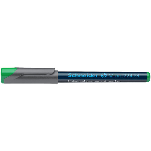 Перманентен маркер Schneider Maxx 224 M - OHP, 1.0 мм, зелен