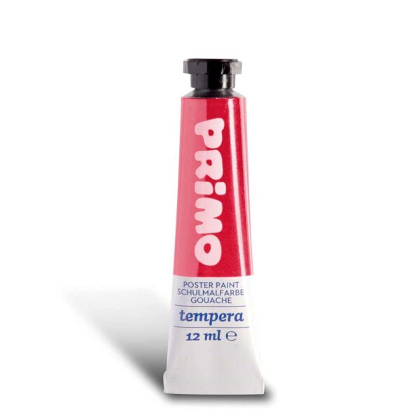 Темперна боя Primo  в алумин.тубичка 12 ml. - Carmine