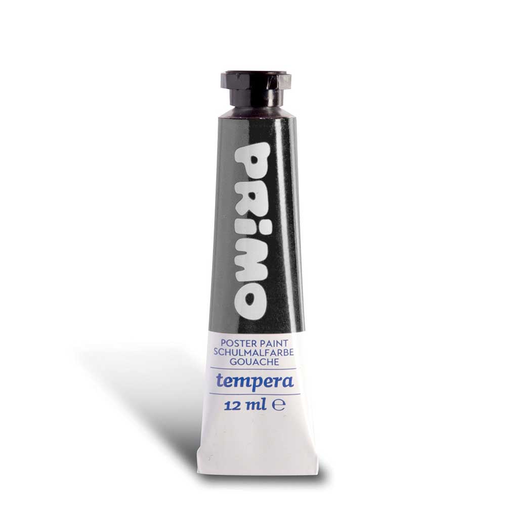 Темперна боя Primo  в алумин.тубичка 12 ml. - Black