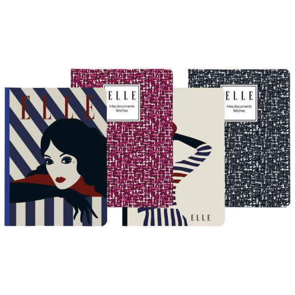 Папка картонена А4 с ластик Elle