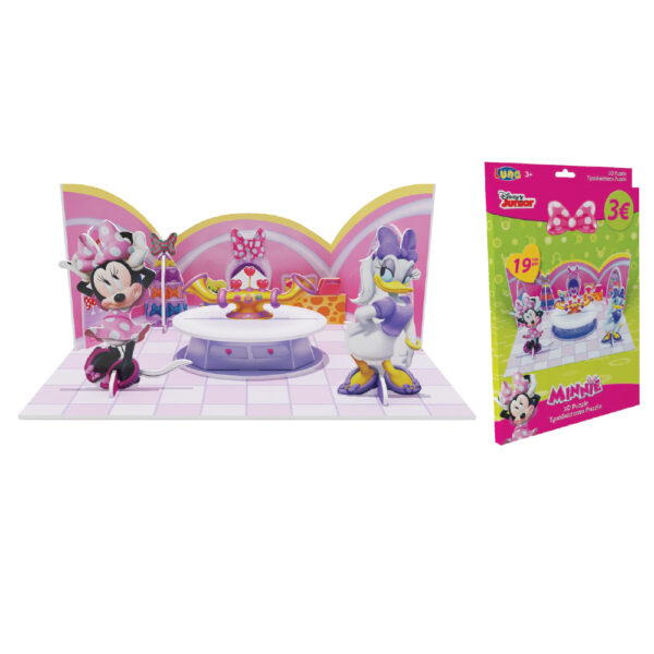 3D пъзел Minnie Mouse - 20х30 см.