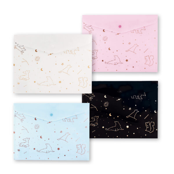 Папка Spree с копче A4, PP, Constellations
