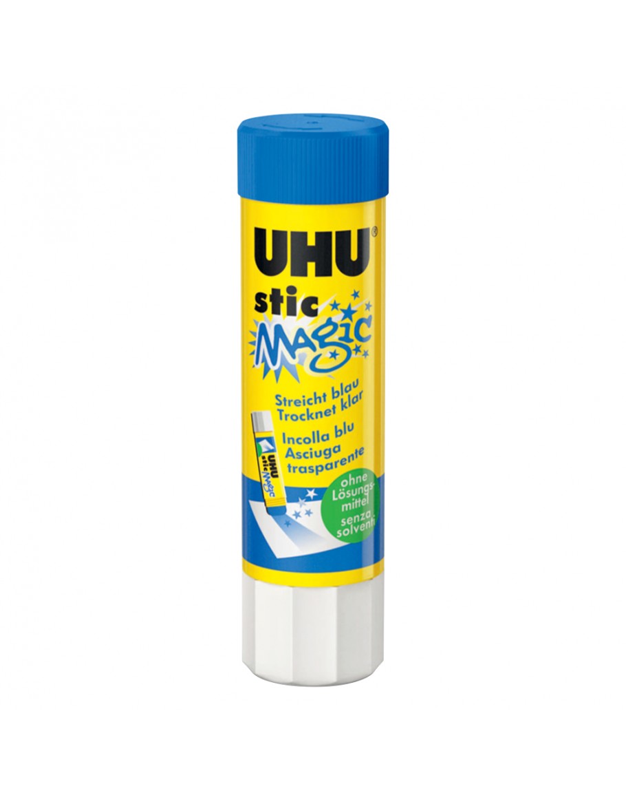Лепило сухо UHU Magic Blue  - 8.2 гр.