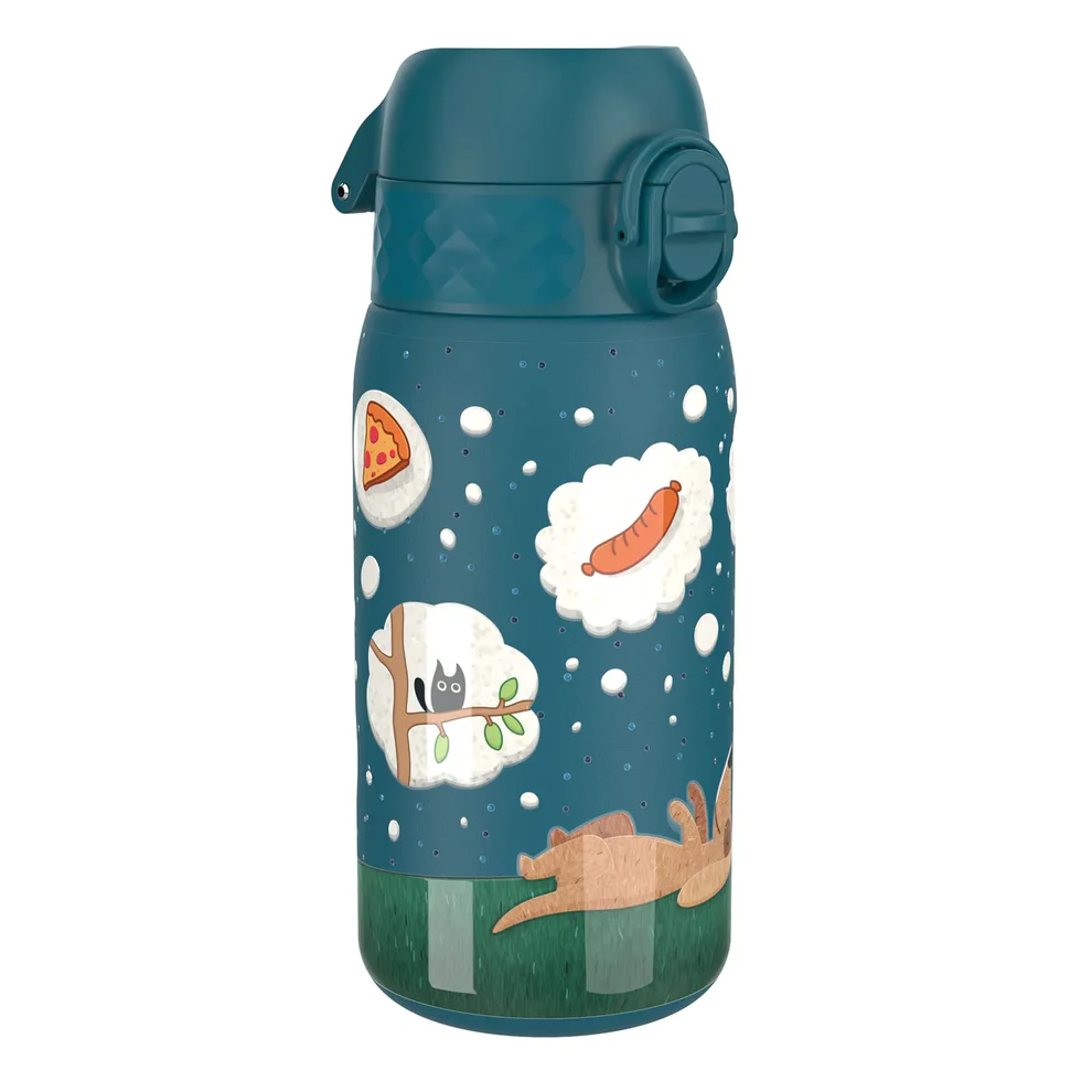 Бутилка Ion8 Print, метална 400 ml – Куче