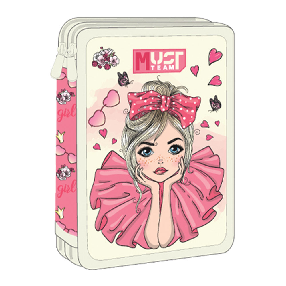 Несесер зареден с 2 ципа Must  Pretty Girl